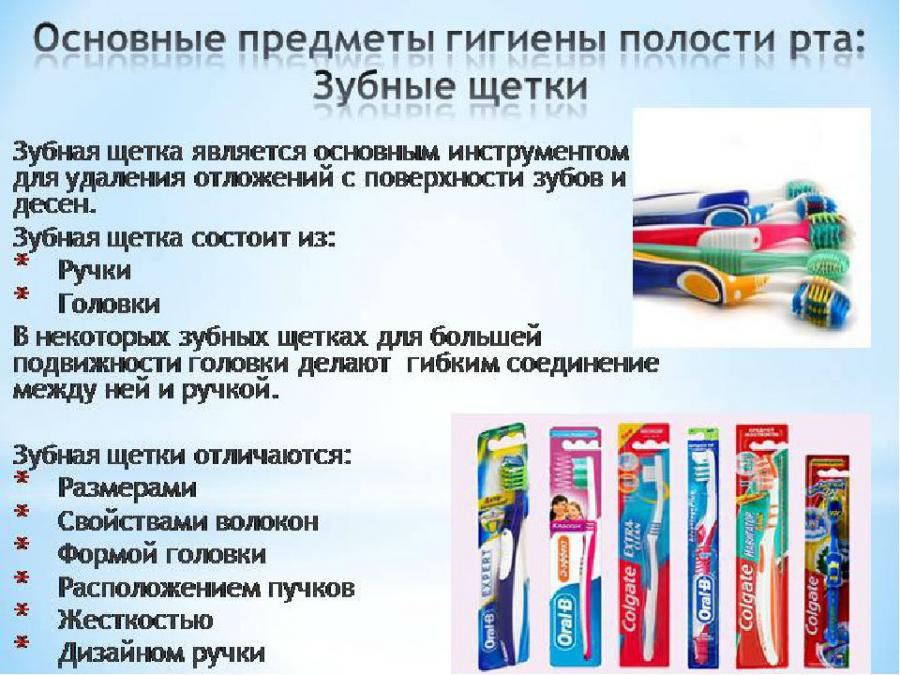 Зубные щетки