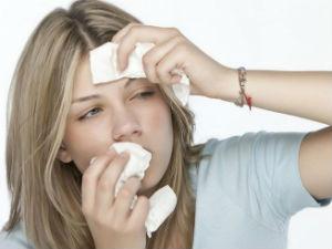 Гайморит у девушки