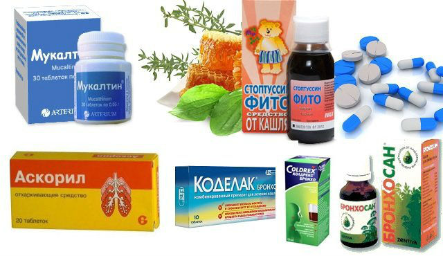 Препараты от кашля