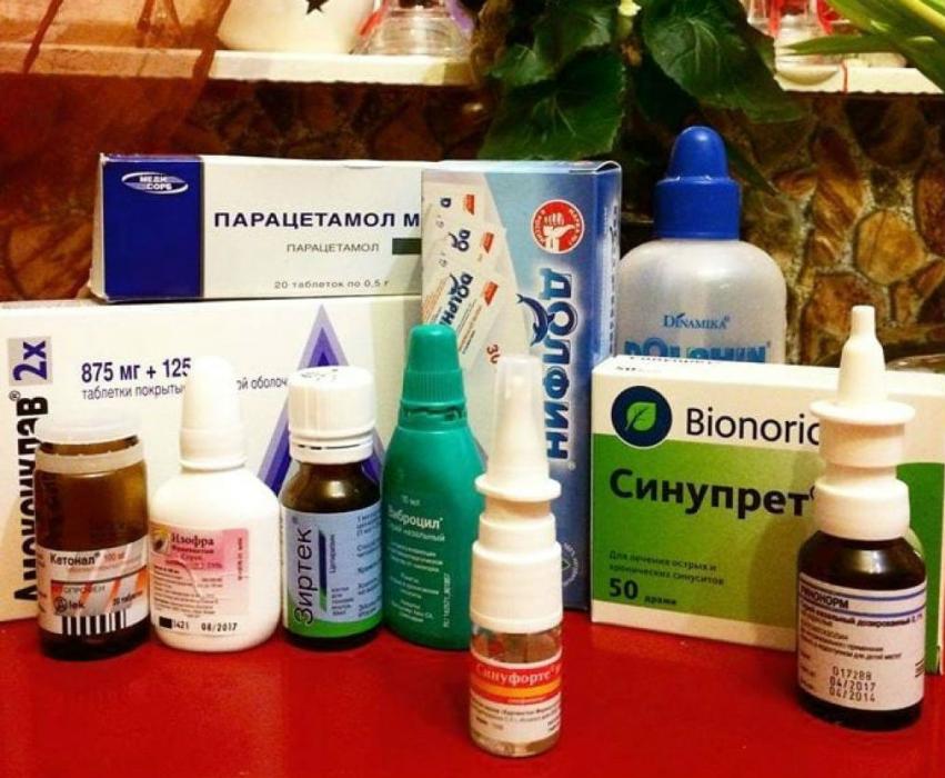 Лечение острого фронтита