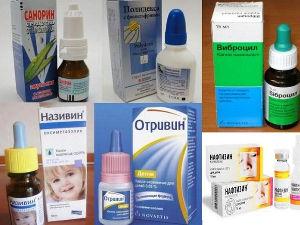 Сосудосуживающие капли