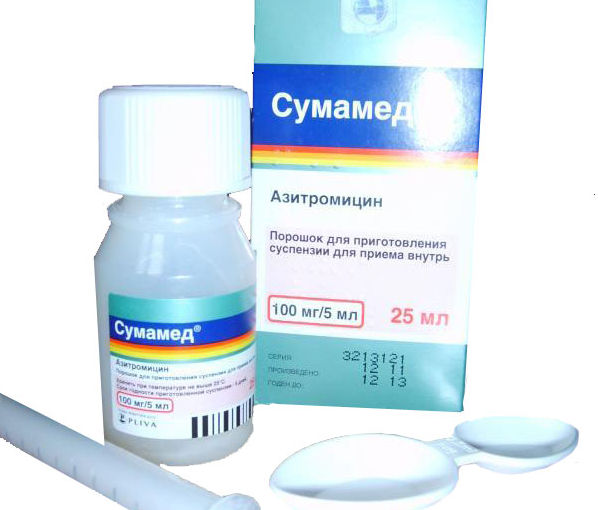 Суспензия Сумамед